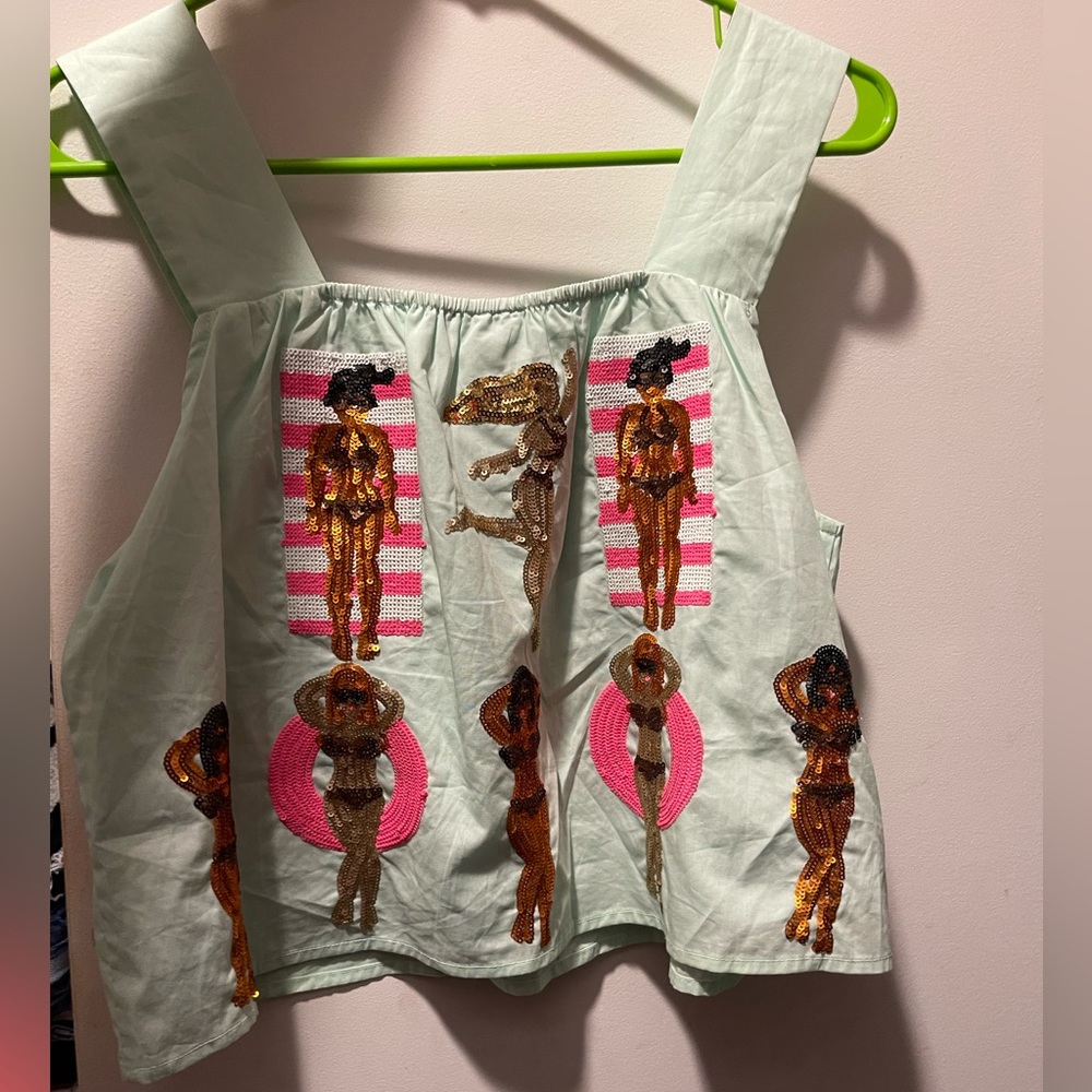 Queen of Sparkles tank